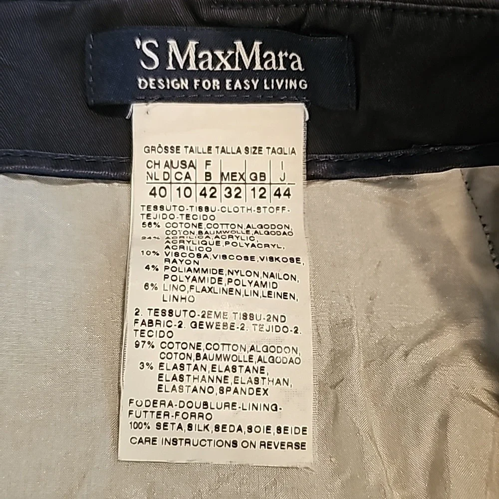 MaxMara navy blue skirt 10 - Picture 2 of 10